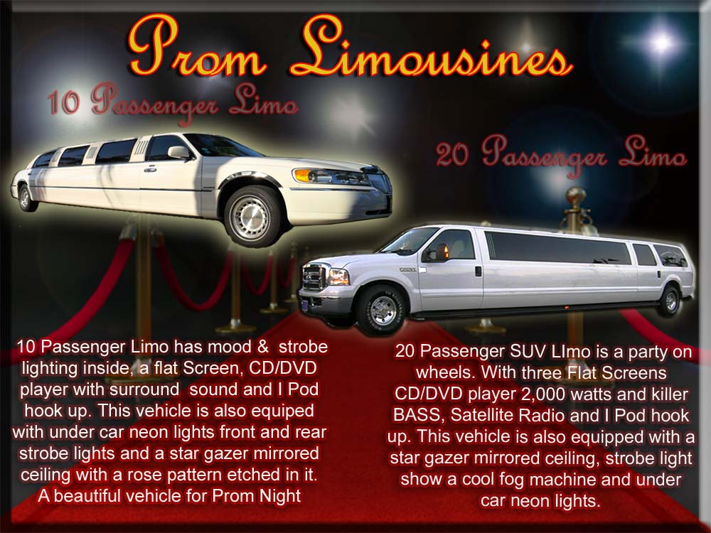 20 passenger SUV Prom Limos in Jacksonville